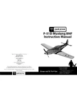 PARKZONE P-51D Mustang Instruction Manual preview