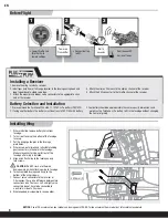 Предварительный просмотр 6 страницы PARKZONE Spitfire Mk IX Instruction Manual