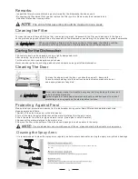 Preview for 16 page of Parmco VERSO-DW-SS Installation And Operating Istructions