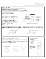 Предварительный просмотр 3 страницы Parrot Uncle F3501 Installation & Operating Instructions