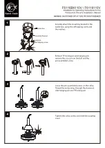 Preview for 4 page of Parrot Uncle F6116BK110V Installation & Operating Instructions Manual