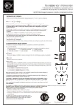 Preview for 17 page of Parrot Uncle F6116BK110V Installation & Operating Instructions Manual