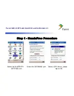Preview for 7 page of Parrot 3400 LS-GPS Setup Information Manual