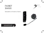 Parrot SK4000 Manual предпросмотр