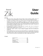 Preview for 5 page of Parrot Zik User Manual