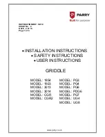 PARRY 1854 Installation Instructions Manual preview