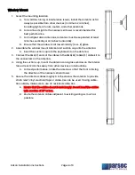 Предварительный просмотр 4 страницы Parsec Antennas Falcon Series Installation Instructions Manual