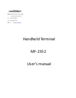 Partner MF-2352 User Manual preview