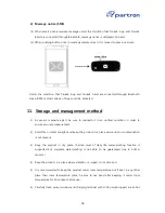 Предварительный просмотр 36 страницы Partron PWB-100 Instruction Manual