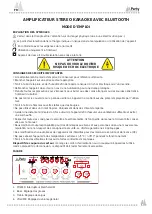 Preview for 5 page of Party Light & Sound PARTY-KA100 User Manual