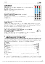 Preview for 13 page of Party Light & Sound PARTY-KA100 User Manual