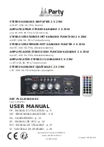 Party Light & Sound PLS1250USB-RC User Manual предпросмотр