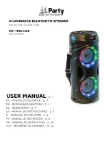 Party Light & Sound TEEN-VIBE User Manual preview