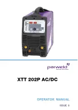 Parweld XTT 202P Operator'S Manual предпросмотр