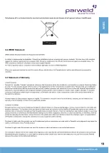 Preview for 19 page of Parweld XTT 202P Operator'S Manual