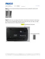 Preview for 2 page of PASCO ME-1245 Replacement Instructions