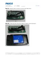 Предварительный просмотр 3 страницы PASCO PS-2600 Battery Replacement Instructions