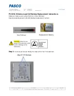 Preview for 1 page of PASCO PS-3216 Replacement Instructions