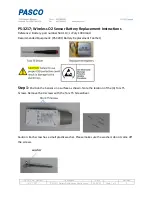 Preview for 1 page of PASCO PS-3217 Replacement Instructions