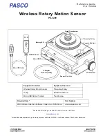 PASCO PS-3220 Reference Manual preview