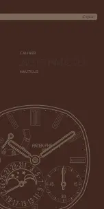 Preview for 3 page of Patek Philippe CALIBER 240 PS IRM C LU Manual