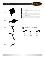 Preview for 3 page of Patio Sense Vega 62772 Manual