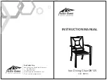 PATIO TIME DB135 Instruction Manual preview