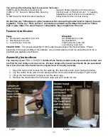 Preview for 11 page of patio PC-02 CAB Assembly Instructions/Use And Care Manual