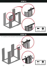 Preview for 12 page of Patiowell T-PS23-0230 Assembly Instructions Manual