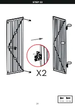 Preview for 21 page of Patiowell T-PS23-0230 Assembly Instructions Manual