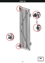 Preview for 22 page of Patiowell T-PS23-0230 Assembly Instructions Manual