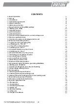 Preview for 4 page of Paton ProMIG-200 Data Sheet And Operating Manual