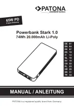 PATONA Stark 1.0 Manual предпросмотр