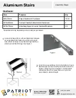 Preview for 3 page of Patriot Docks 10922 Assembly Instructions