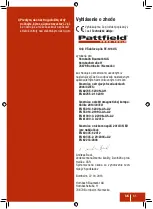 Preview for 65 page of Pattfield Ergo Tools PE-108 US Manual