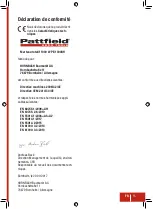 Preview for 15 page of Pattfield PE-1000BH Manual