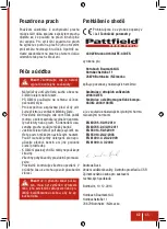 Preview for 47 page of Pattfield PE-430ES Original Instructions Manual