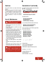 Preview for 71 page of Pattfield PE-430ES Original Instructions Manual