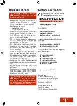 Preview for 9 page of Pattfield PE-500 SP Manual