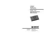 Patton electronics 1202 User Manual preview