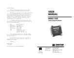 Preview for 12 page of Patton electronics 1205 User Manual