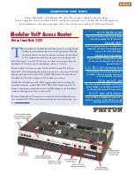 Preview for 1 page of Patton electronics Patton SmartNode 2300 Series Specification Sheet