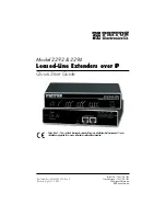 Preview for 1 page of Patton electronics SmartNode 2292 Quick Start Manual