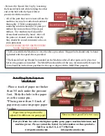 Предварительный просмотр 11 страницы Patty-O-Matic PR12 Owner'S Manual