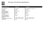 Preview for 10 page of Q Acoustics Concept Series User Manual And Product Specifications