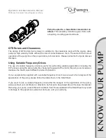 Preview for 11 page of Q-Pumps QTS Series Operation And Maintenance Manual