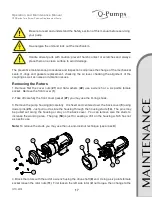 Preview for 17 page of Q-Pumps QTS Series Operation And Maintenance Manual