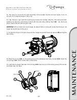 Preview for 27 page of Q-Pumps QTS Series Operation And Maintenance Manual