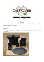 Q-Stoves Q 05 Assembly Instructions preview