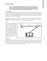 Предварительный просмотр 7 страницы QAcoustics 3010i Owner'S Manual